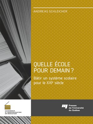 cover image of Quelle école pour demain?